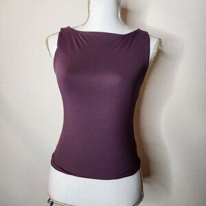 🖤 Darong Womens Medium Purple Compression Athletic Tank Top